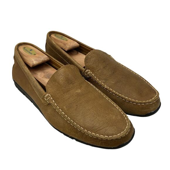 FootJoy | Shoes | Footjoy Loafers Mens M Tan Leather Driving  display picture 1